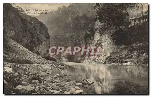 Cartes postales Les Gorges du Tarn Sortie des Detroits