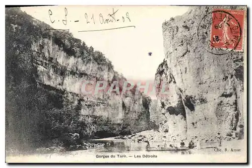 Cartes postales Gorges du Tarn Les Detroits