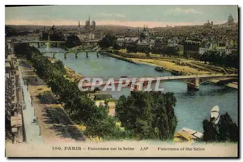 Cartes postales Paris Panorama sur la Seine