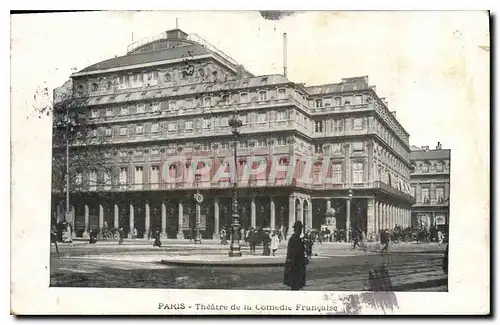 Cartes postales Paris Theatre de la Comedie Francaise