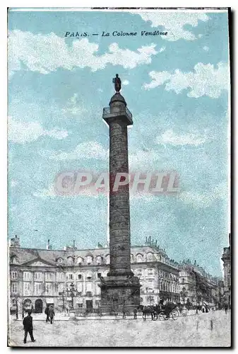 Cartes postales Paris La Colonne Vendome