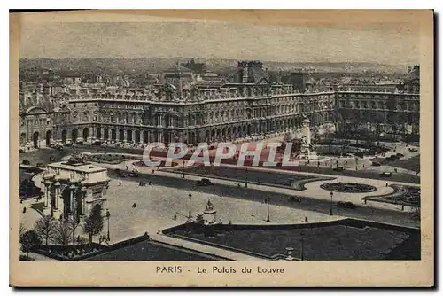 Cartes postales Paris Le Palais du Louvre