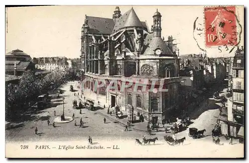 Ansichtskarte AK Paris L'Eglise Saint Eustache