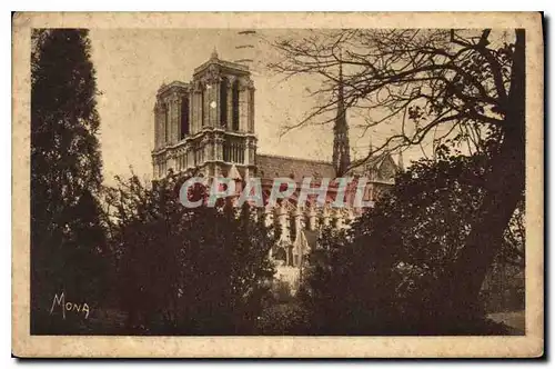 Ansichtskarte AK Les Petits Tableux de Paris Cathedrale Notre Dame