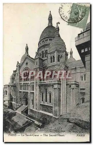 Cartes postales Paris Le Sacre Coeur