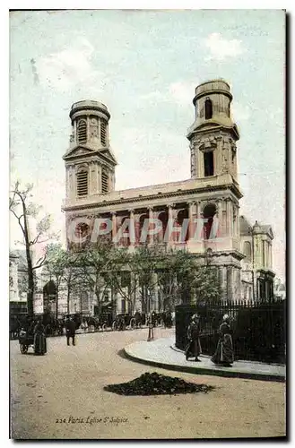 Cartes postales Paris Eglise St Sulpice