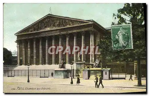 Cartes postales Paris Chambre des Deputes