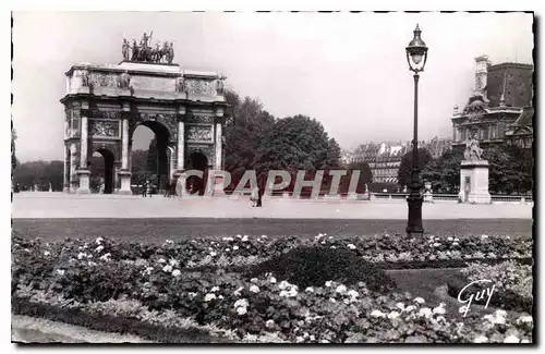 Ansichtskarte AK Paris et ses Merveilles Place et arc de Triomphe du Carousel