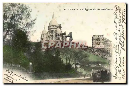 Cartes postales Paris L'Eglise du Sacre Coeur