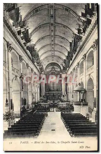 Ansichtskarte AK Paris Hotel des Invalides la Chapelle Saint Louis