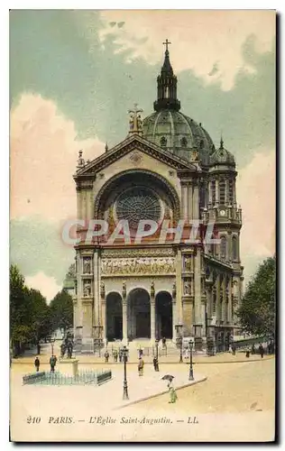 Cartes postales Paris L'Eglise Saint Augustin