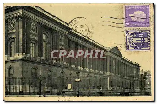 Cartes postales Colonnade du Louvre Paris