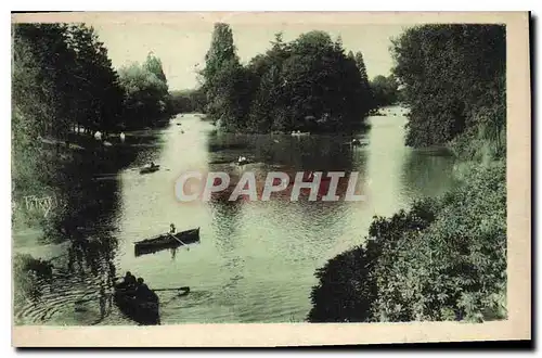 Cartes postales Les Jolis coins de Paris Bois de Boulogne Le Lac Inferieur