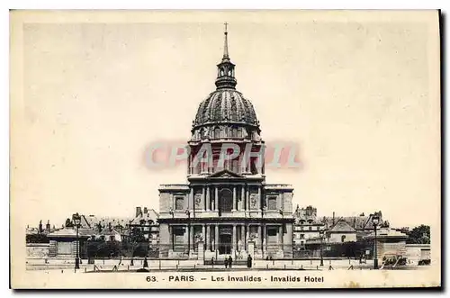 Cartes postales Paris Les Invalides