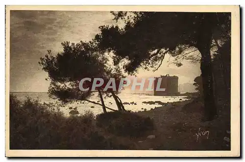 Cartes postales Cannes L'lle Saint Honorat Le Vieux Chateau