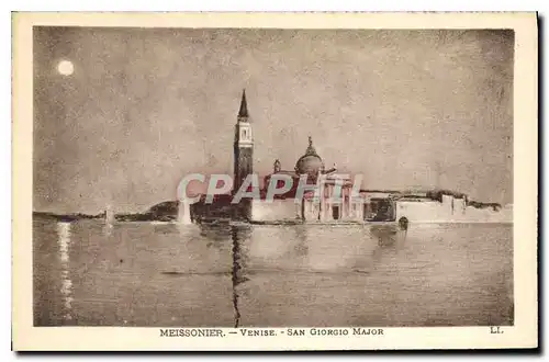 Cartes postales Meissonier Venise San Giorgio Major