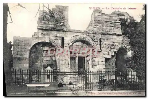Cartes postales Nimes Le Temple de Diane