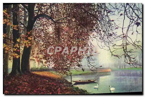 Cartes postales Fontainebleau S et M Le Palais L'Etang des Carpes