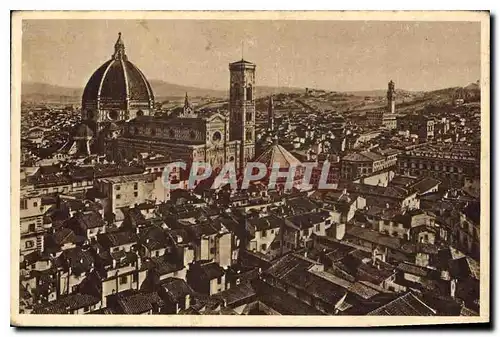 Cartes postales Firenze La Cattedrale a Panorama