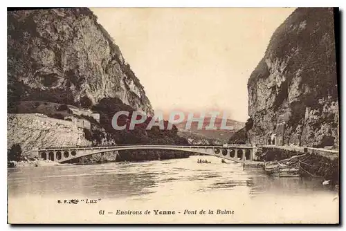 Cartes postales Environs de Yenne Pont de la Balme