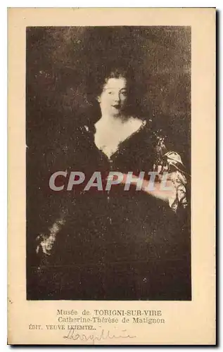 Cartes postales Musee de Torigni sur Vire Catherine Therese de Matignon