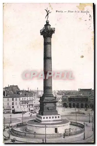 Cartes postales Paris Place de la Bastille