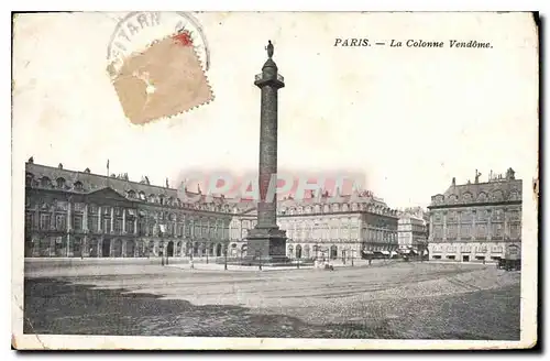 Cartes postales Paris La Colonne Vendome