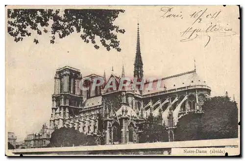 Cartes postales Notre Dame abside