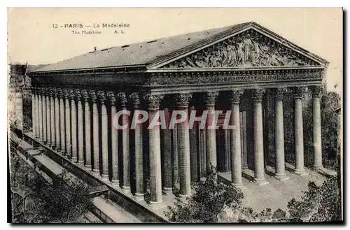 Cartes postales Paris La Madeleine