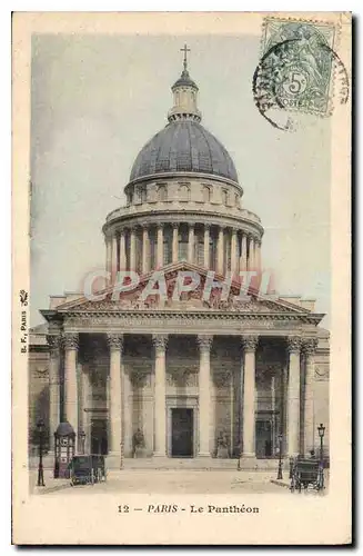 Cartes postales Paris Le Pantheon