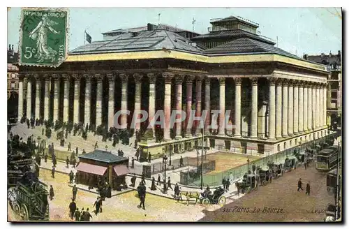 Cartes postales Paris La Bourse