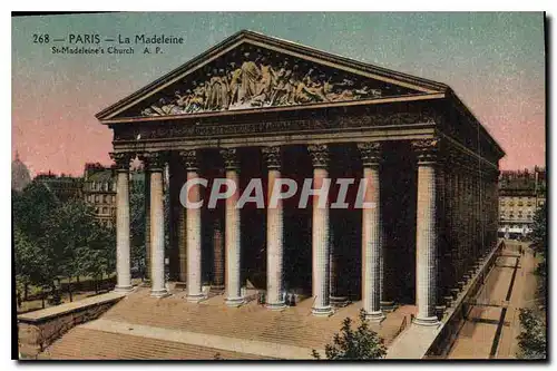 Cartes postales Paris La Madeleine