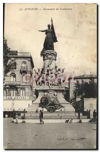 Ansichtskarte AK Avignon Monument du Centenaire