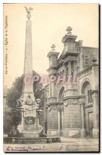 Cartes postales Aix en Provence Eglise de la Magdeleine