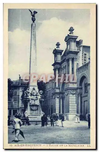 Cartes postales Aix en Provence L'Eglise de la Madeleine