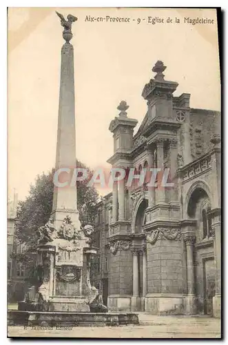 Cartes postales Aix en Provence Eglise de la Magdeleine