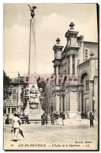 Cartes postales Aix en Provence L'Eglise de la Madeleine