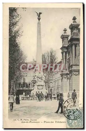 Cartes postales Aix en Provence Place des Precheurs