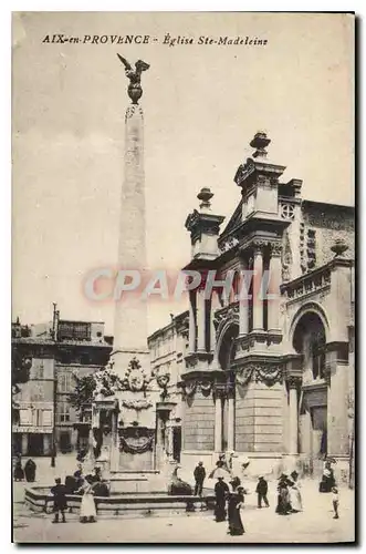 Cartes postales Aix en Provence Eglise Ste Madeleine