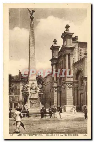 Cartes postales Aix en Provence Eglise de la Madeleine