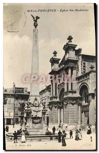 Cartes postales Aix en Provence Eglise Ste Madeleine