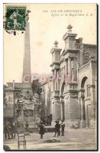 Cartes postales Aix en Provence Eglise de la Magdeleine