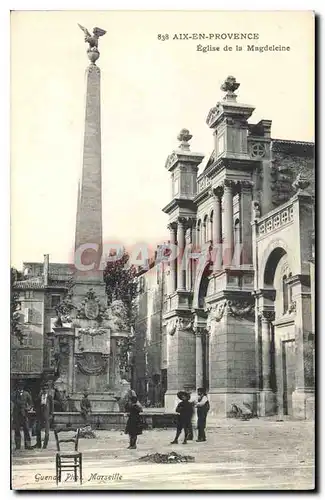 Cartes postales Aix en Provence Eglise de la Magdeleine