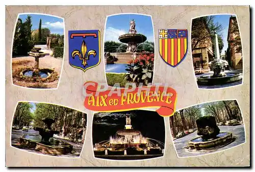 Cartes postales moderne Aix en Provence