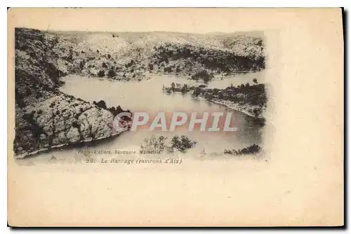 Cartes postales Le Barrage environs d'Aix