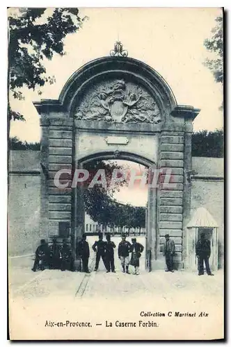 Ansichtskarte AK Aix en Provence La Caserne Forbin