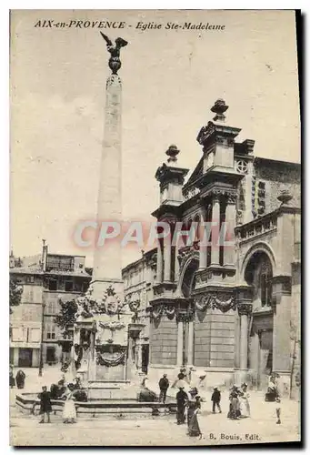 Ansichtskarte AK Aix en Provence Eglise Ste Madeleine