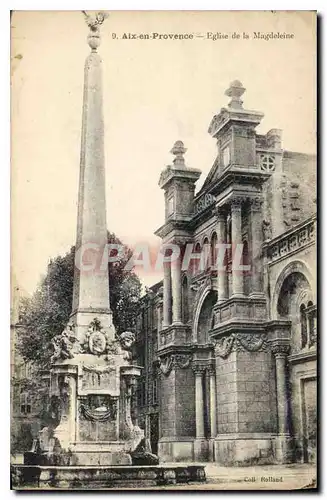 Cartes postales Aix en Provence Eglise de la Magdeleine