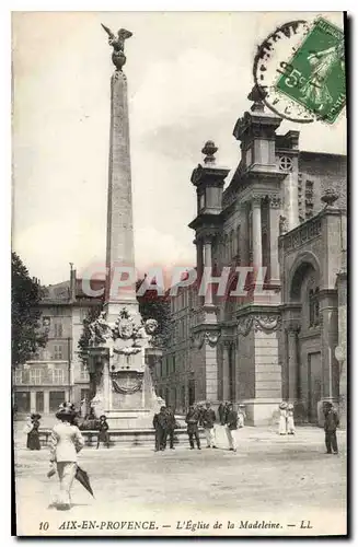 Cartes postales Aix en Provence L'Eglise de la Madeleine