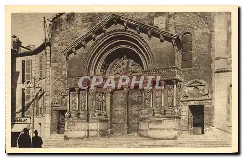 Cartes postales Arles sur Rhone Facade de la Cathedrale St Trophime